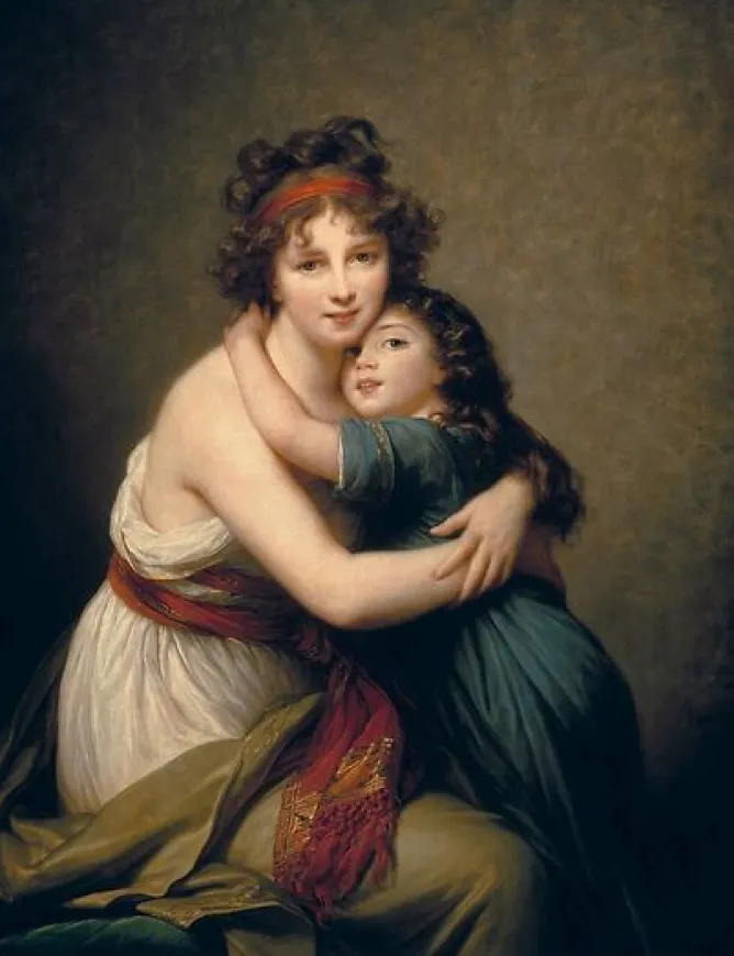 Boutiques de musées Madame Vigée-Le Brun et sa fille, Jeanne-Lucie, dite Julie (1780-1819) (panneaux acryliques) Online