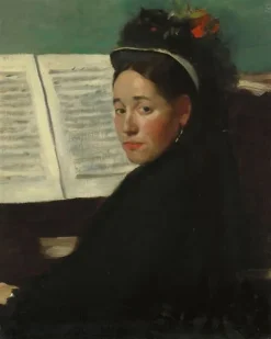 Panneaux Aluminium|Toiles Encadrées<Boutiques de musées Mademoiselle Dihau au piano (panneaux aluminium)