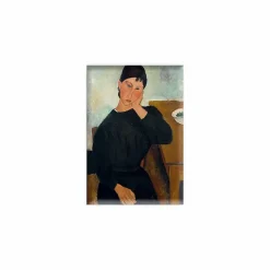 Boutiques de musées Magnet Amedeo Modigliani - Elvire assise, accoudée à une table, 1919 Sale