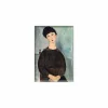 Boutiques de musées Magnet Amedeo Modigliani - La chevelure noire, dit aussi Jeune fille brune assise, 1918 Outlet
