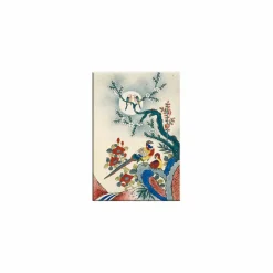 Boutiques de musées Magnet Couple d'oiseaux et arbre en fleurs Best