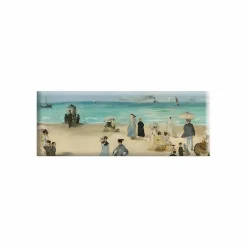 Magnets<Boutiques de musées Magnet Édouard Manet - Sur la plage de Boulogne, 1868
