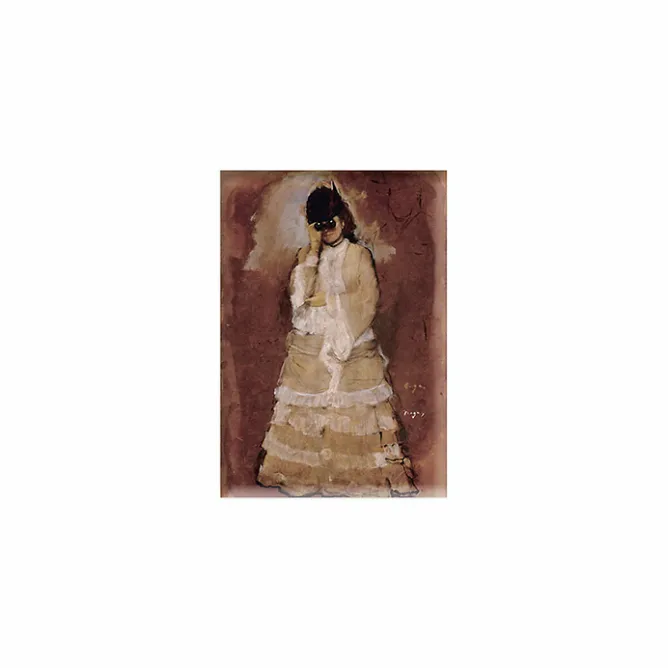 Magnets<Boutiques de musées Magnet Edgar Degas - Femme regardant avec des jumelles, vers 1877
