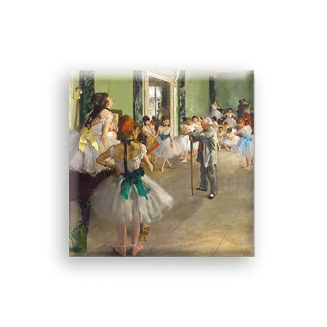 Magnets<Boutiques de musées Magnet Edgar Degas - La classe de danse, entre 1873 et 1876