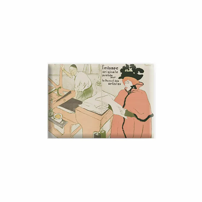 Boutiques de musées Magnet Henri de Toulouse-Lautrec - L'estampe originale, 1893
