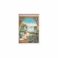 Boutiques de musées Magnet Louis Trinquier-Trianon - Chemins de fer de Paris-Lyon-Méditerranée : Fontainebleau à 1 heure de Paris, vers 1900 Clearance