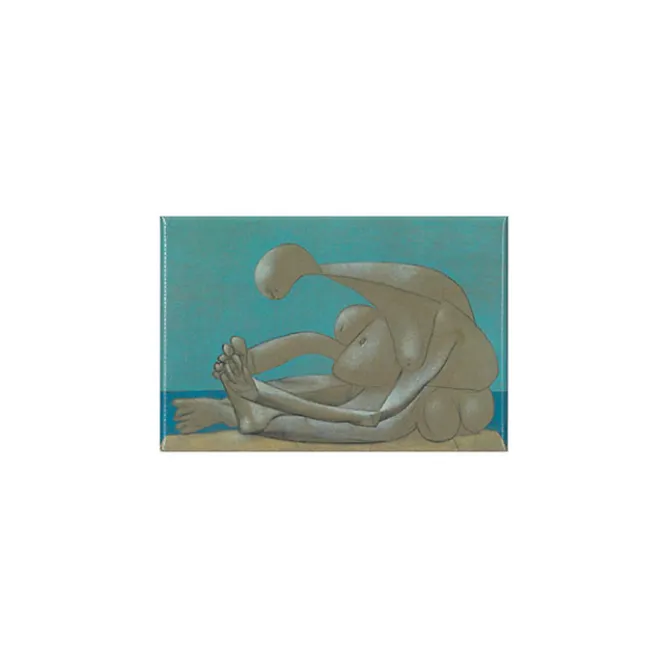 Boutiques de musées Magnet Pablo Picasso - Femme assise sur la plage Hot