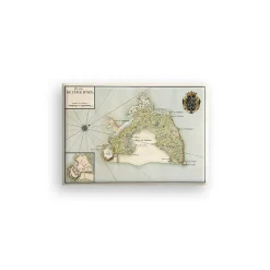 Boutiques de musées Magnet - Plan de l'île d'Aix New