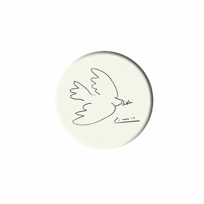 Boutiques de musées Magnet rond Pablo Picasso - La Colombe de la Paix Sale
