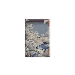 Magnets<Boutiques de musées Magnet Utagawa Hiroshige - Le pont Taiko et la colline Yûshi à Meguro