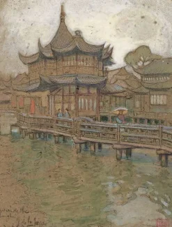 Boutiques de musées Maison de thé à Shangaï (panneaux acryliques) Sale