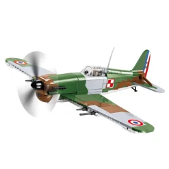 Boutiques de musées Maquette avion Morane saulnier MS406 - Cobi Historical collection Worl War II