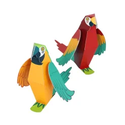 Jouets|Loisirs Créatifs<Boutiques de musées 2 maquettes Perroquets en papier