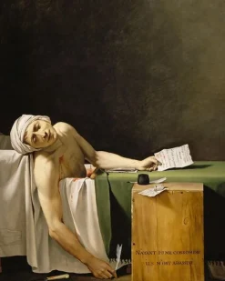 Boutiques de musées Marat assassiné (toiles sans cadre) New