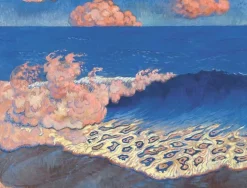 Boutiques de musées Marine bleue, effet de vagues (détail) (toiles encadrées) Online