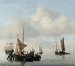 Panneaux Aluminium|Affiches D'Art Encadrées<Boutiques de musées Marine par temps calme (panneaux aluminium)