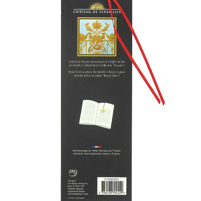 Cartes Et Marques Pages<Boutiques de musées Marque-page Couronne "Royale" Versailles