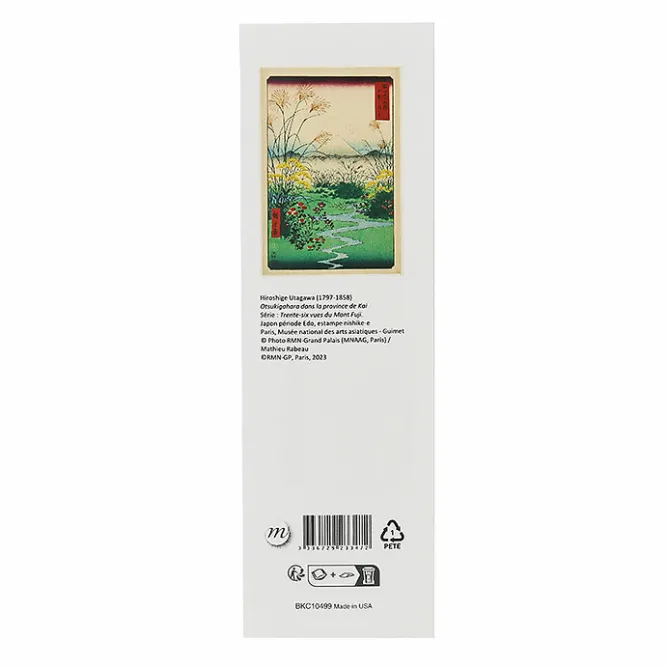 Cartes Et Marques Pages<Boutiques de musées Marque-page en métal avec ruban Utagawa Hiroshige - Otsukigahara dans la province de Kai