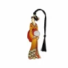 Boutiques de musées Marque-page en métal Geisha à l'éventail Hot