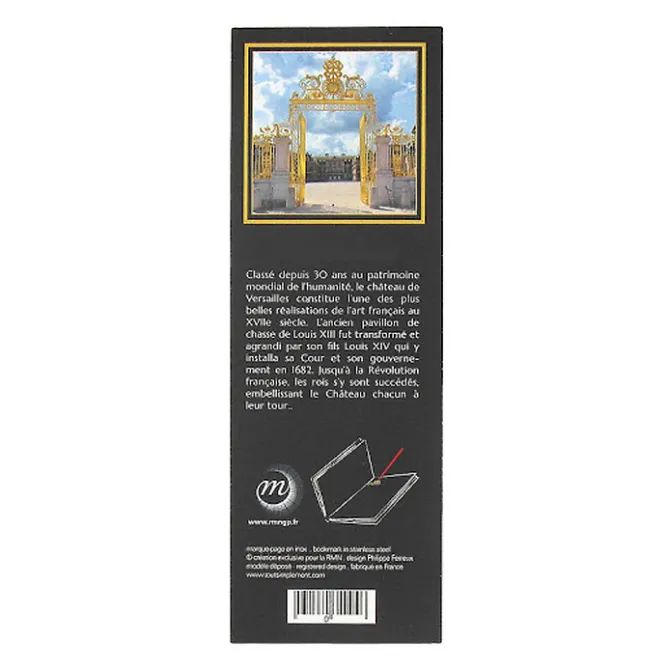 Boutiques de musées Marque-page Grille "Royale" Versailles Sale