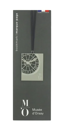 Boutiques de musées Marque-page Horloge du musée d'Orsay - Argenté