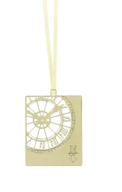 Cartes Et Marques Pages<Boutiques de musées Marque-page Horloge du musée d'Orsay - Doré