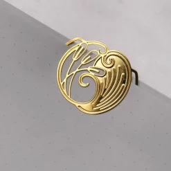 Boutiques de musées 3 marque-pages/clips en métal - Art nouveau roseau - tout simplement, Clearance