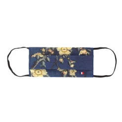 Boutiques de musées Masque réutilisable en tissu Hokusai - Bouvreuil et cerisier New