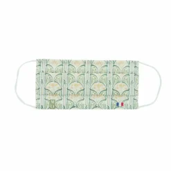 Boutiques de musées Masque réutilisable en tissu - Émile Bernaux - Décor floral Art nouveau Discount