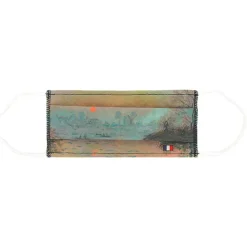 Masques Réutilisables<Boutiques de musées Masque réutilisable en tissu Monet - Soleil couchant