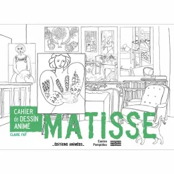 Loisirs Créatifs|Livres Jeunesse<Boutiques de musées Matisse - Cahier de dessin animé