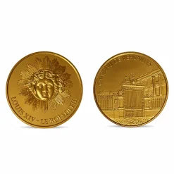 Boutiques de musées Médaille souvenir Château de Versailles - Louis XIV Le roi Soleil - Monnaie de Paris Sale