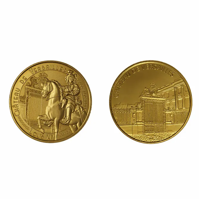 Boutiques de musées Médaille souvenir Château de Versailles - Louis XIV - Monnaie de Paris Discount