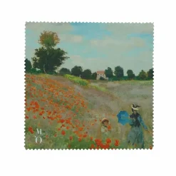 Boutiques de musées Microfibre Claude Monet - Coquelicots Discount