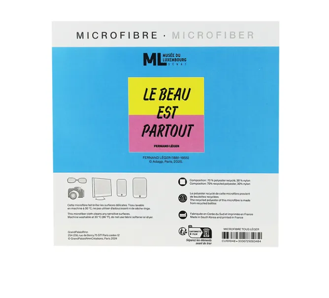 Accessoires Lunettes<Boutiques de musées Microfibre Fernand Léger - Le beau est partout