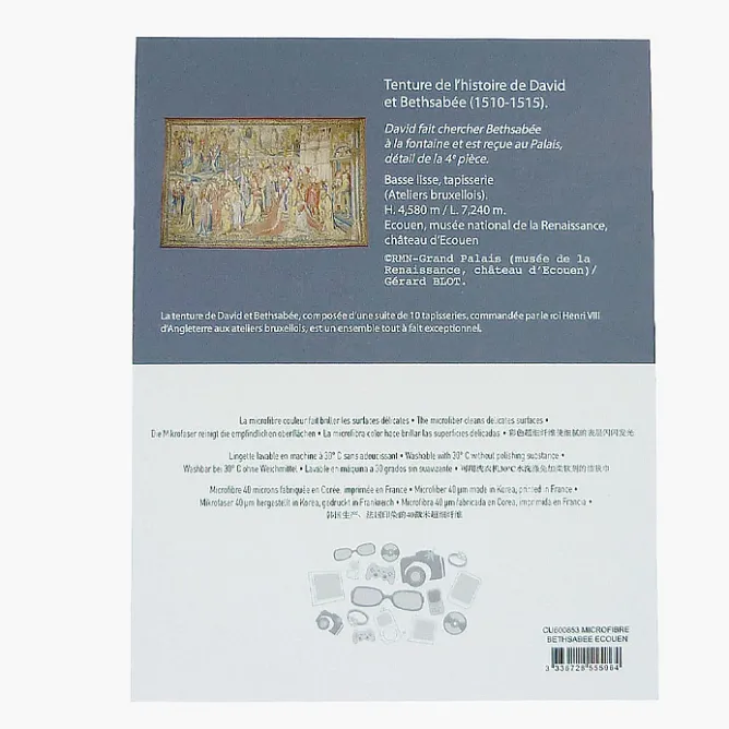 Accessoires Lunettes<Boutiques de musées Microfibre Tenture de David et Bethsabée