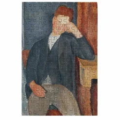 Boutiques de musées Micro Puzzle 150 pièces Amedeo Modigliani - Le jeune apprenti New