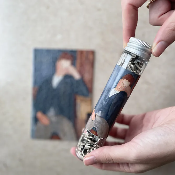 Boutiques de musées Micro Puzzle 150 pièces Amedeo Modigliani - Le jeune apprenti New