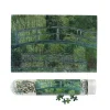 Boutiques de musées Micro Puzzle 150 pièces Claude Monet - Harmonie Verte, bassin aux nymphéas, 1899 Online