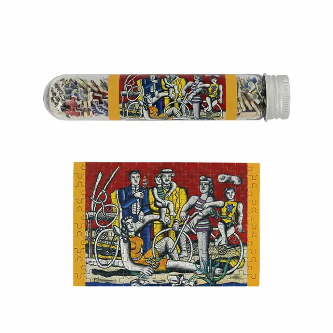 Jeux<Boutiques de musées Micro Puzzle 150 pièces Fernand Léger - Les loisirs sur fond rouge, 1949