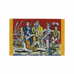 Jeux<Boutiques de musées Micro Puzzle 150 pièces Fernand Léger - Les loisirs sur fond rouge, 1949