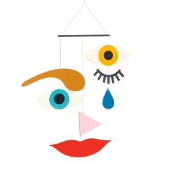 Décoration Chambre D'Enfant|Design<Boutiques de musées Mobile en bois Expression
