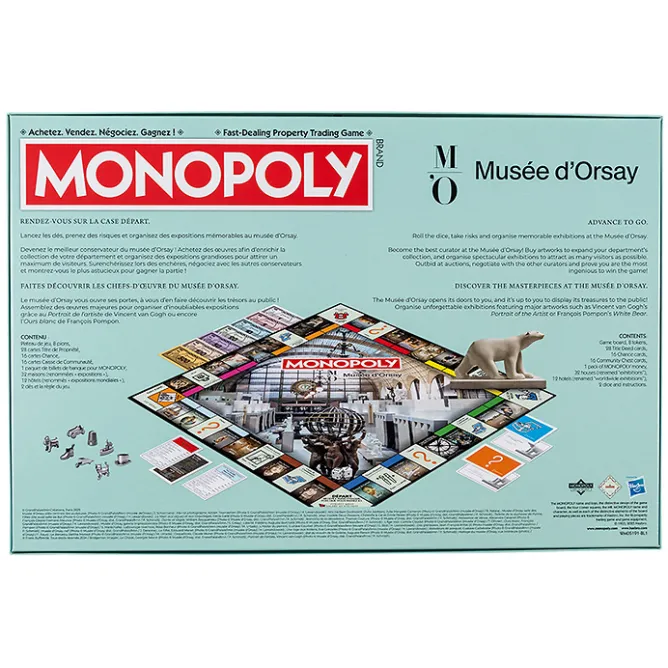 Jeux<Boutiques de musées Monopoly Musée d'Orsay