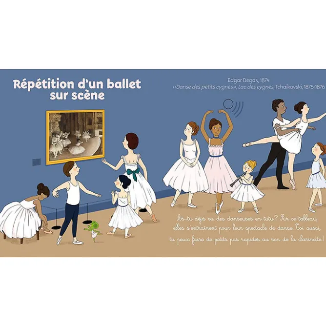 Boutiques de musées Mon petit musée d'Orsay en musique Sale