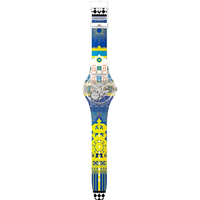 Boutiques de musées Montre Swatch SXY - Architecture du château de Versailles Discount