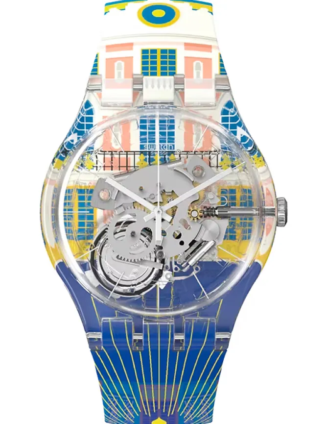 Boutiques de musées Montre Swatch SXY - Architecture du château de Versailles Discount