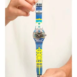 Boutiques de musées Montre Swatch SXY - Architecture du château de Versailles Discount