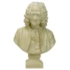Boutiques de musées Moulage Buste de Voltaire avec perruque Hot
