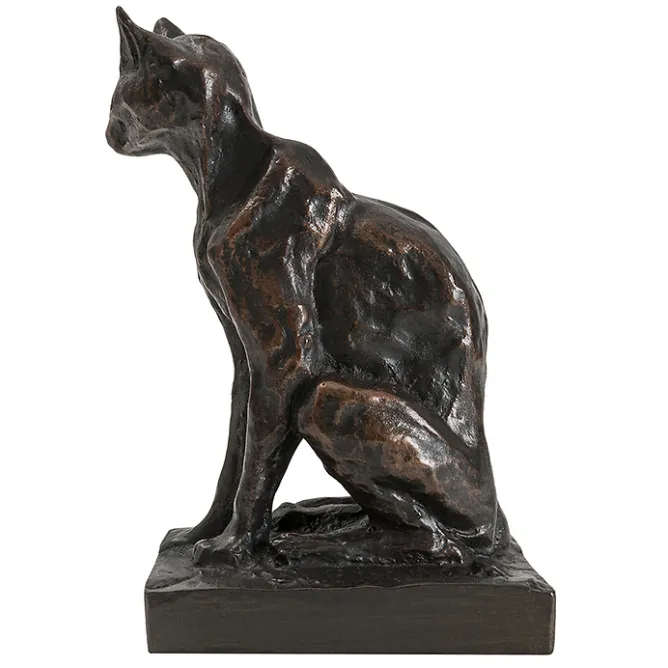 Boutiques de musées Moulage Chat abyssin assis Théophile Alexandre Steinlen Outlet