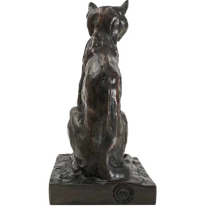 Boutiques de musées Moulage Chat abyssin assis Théophile Alexandre Steinlen Outlet